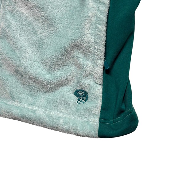 Mountain Hardwear Womens Pyxis Fleece Jacket Medium Full Zip Hiking Outdoors - Picture 4 of 11